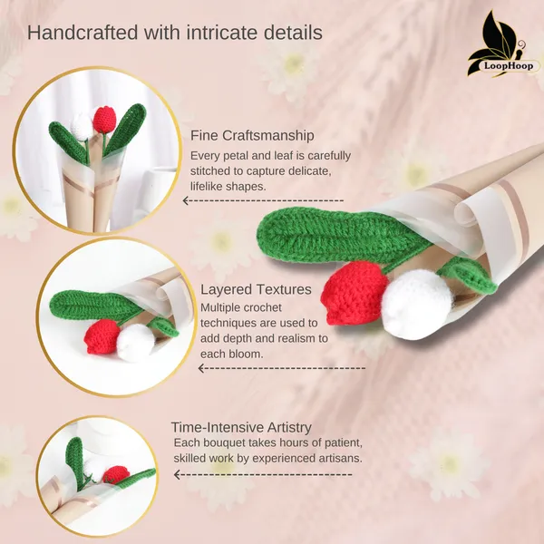 White_Woolen_Flower_For_Home_Decor