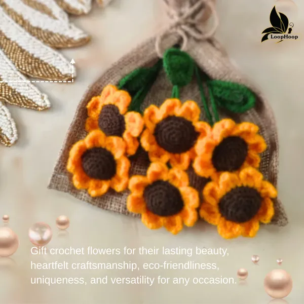 Yellow_Woolen_Flowers_Home_Decor