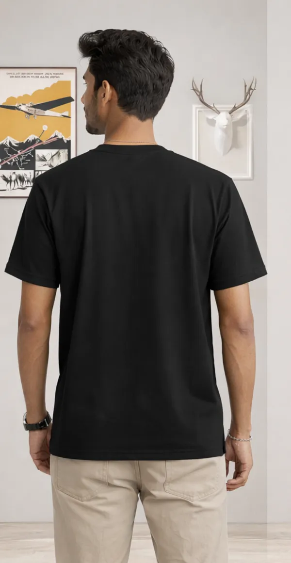Men's_Black_Cotton_Tshirt_For_Men