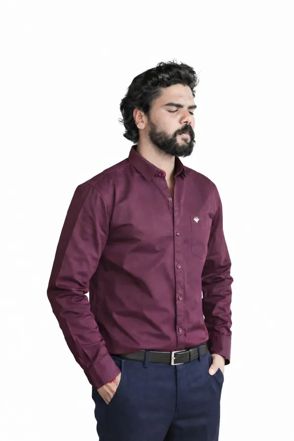 Multicolor_Cotton_Blend_Shirt_For_Men