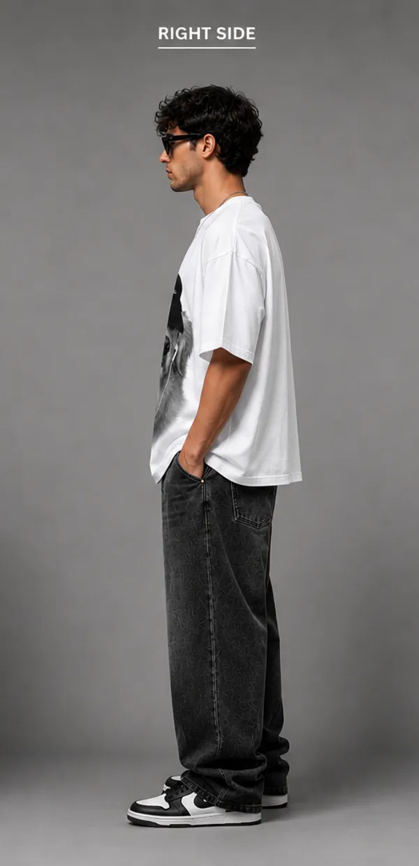 5_IGUANAS_White_California_Vibes_Oversized_T-Shirt