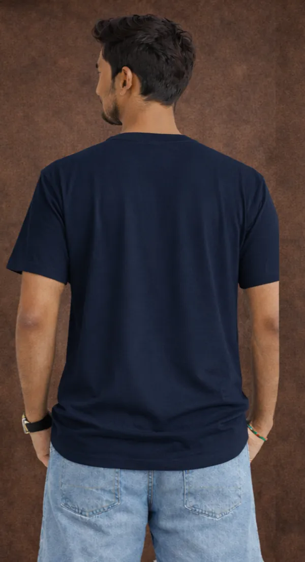 Blue_And_Green_Cotton_Blend_T_Shirt_For_Men_(Pack_Of_2)
