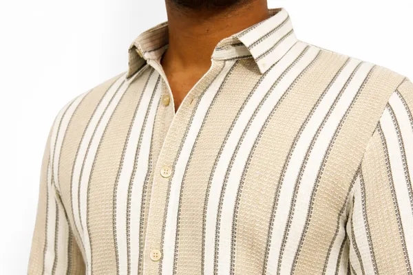 Light_Green_Beige_Cotton_Blend_Shirt_For_Men_(Pack_Of_2)
