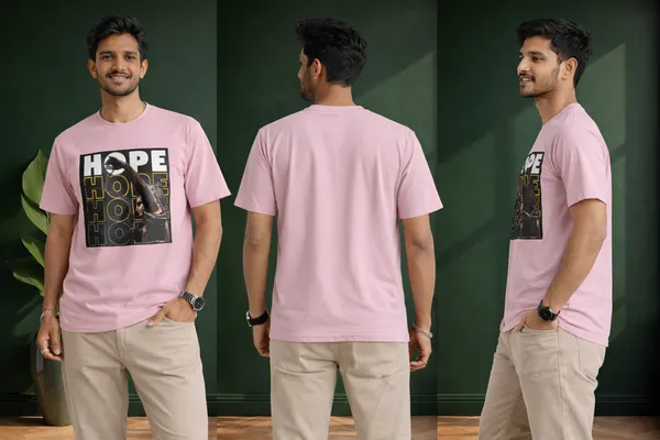 Black_And_Pink_Organic_Cotton_T_Shirt_For_Men_(Pack_Of_2)
