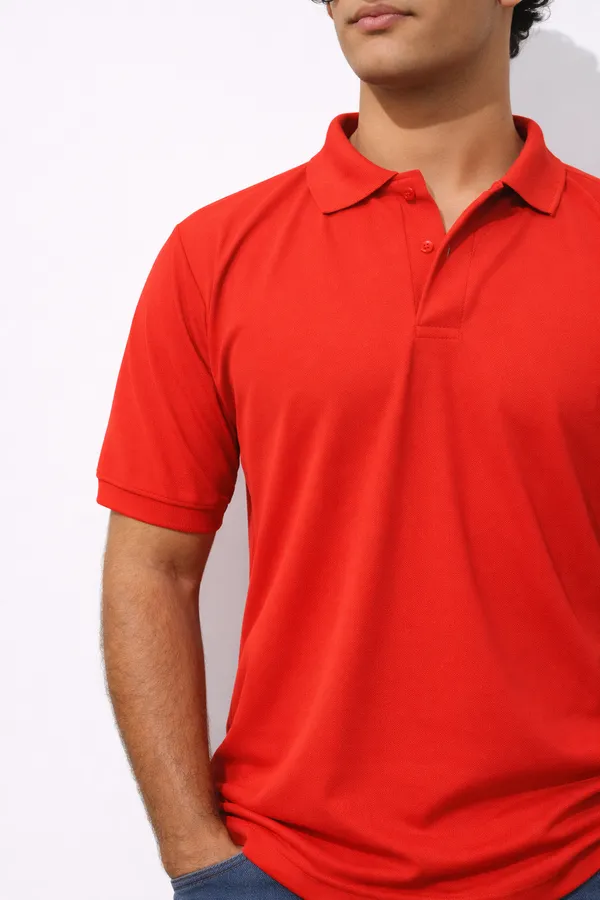 Red_Men's_Polo_Tshirt