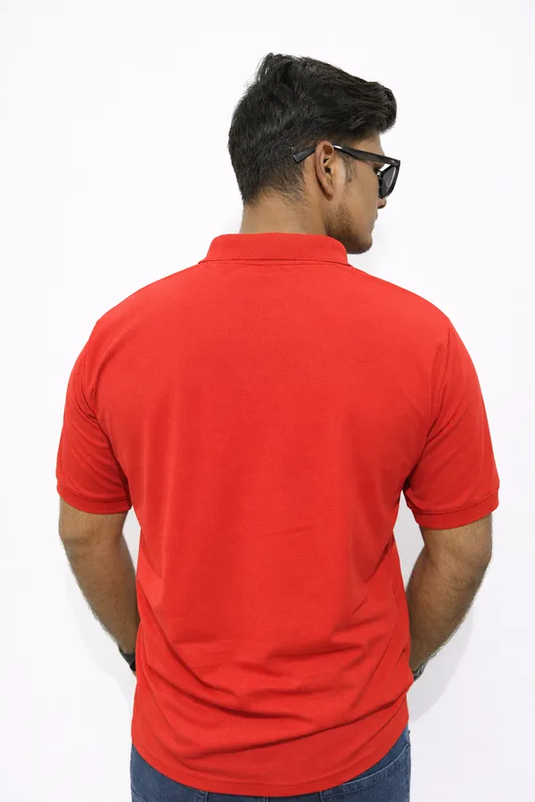 Red_Men's_Polo_Tshirt
