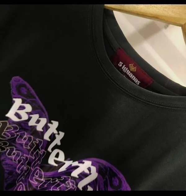 Black_Cotton_Blend_T_Shirt_For_Men
