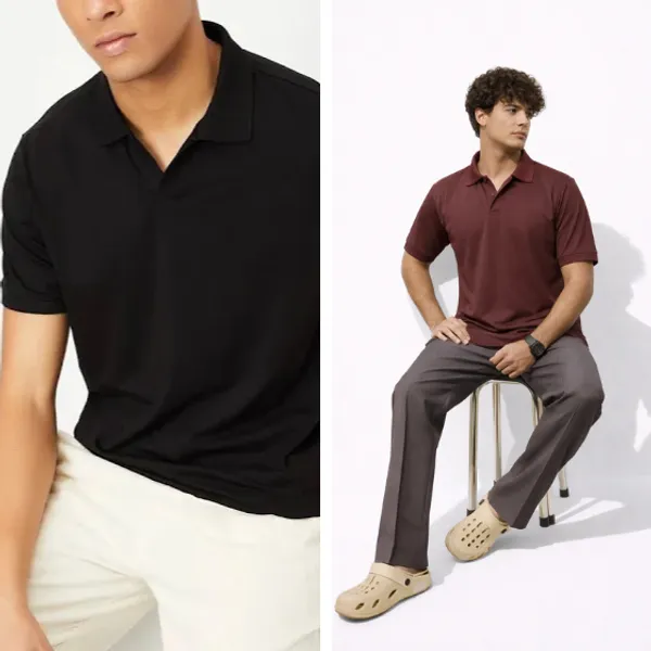 Multicolor_And_Black_Cotton_Blend_T_Shirt_For_Men_(Pack_Of_2)