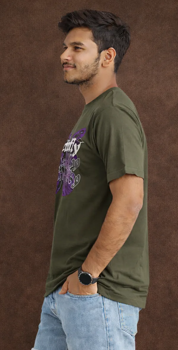 Green_And_Black_Cotton_Blend_T_Shirt_For_Men_(Pack_Of_2)