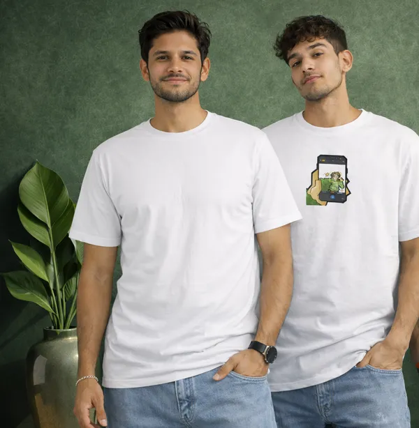 White_Cotton_Blend_T_Shirt_For_Men_(Pack_Of_2)