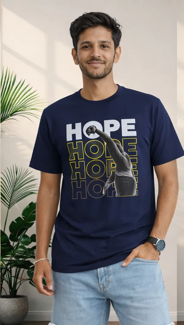 Men's_Blue_Cotton_Tshirt_For_Men