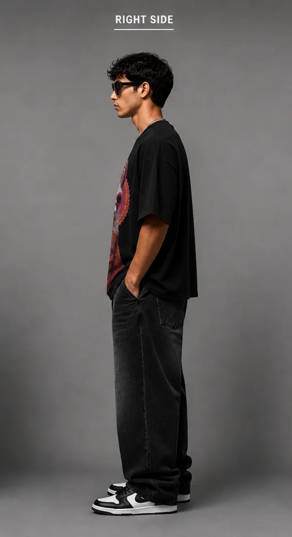5_IGUANAS_Psychedelic_Llama_Oversized_T-Shirt