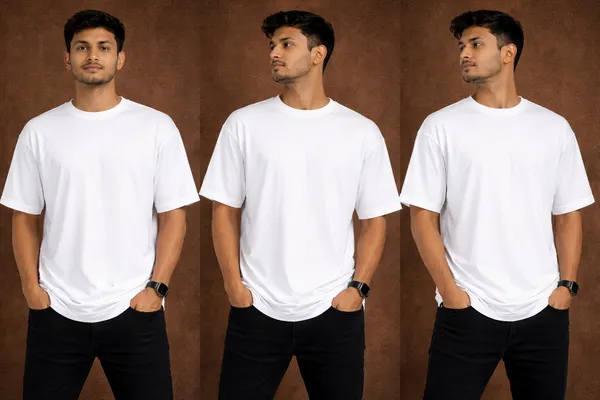 Unisex_White_Down_Shoulder_T_Shirt