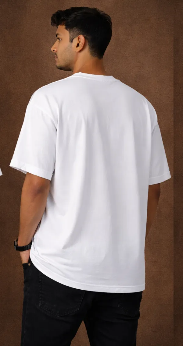 Unisex_White_Down_Shoulder_T_Shirt
