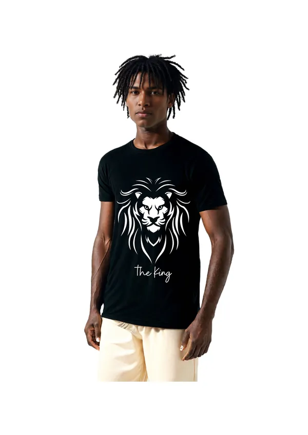 the_king_printed_T-Shirt