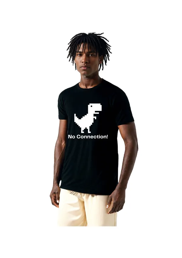 no_connection_printed_T-Shirt