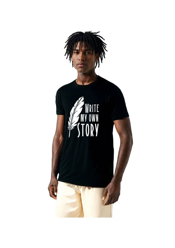 write_my_own_story_printed_T-Shirt