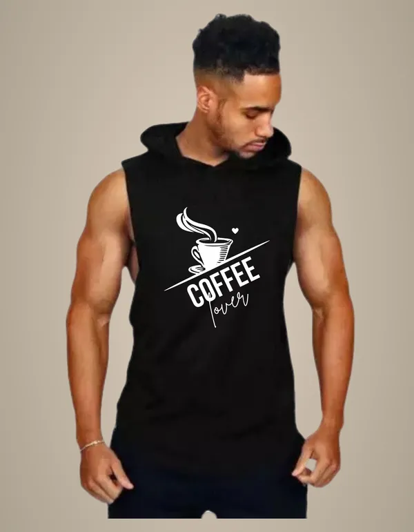 Black_Trendy_Hood_Sports/Gym_T-Shirt_For_Men