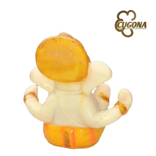 Ganesh_Idol_for_Home_2.5-inch_Polyresin_Ganesha_Murti_for_Pooja,_Ganesh_Idol_Marble_dust__White_&_Golden_Ganpati_Statue,_Ganesh_Ji_murti_for_Good_Fortune_Ganesha_Idol.