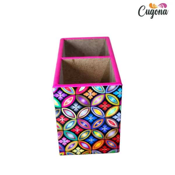 Wooden_Cutlery_Holder-_Multipurpose_Holder_2_Section_Engineered_Wood,_epoxy_resin_coated_Glossy_Finish_Spoon_Holder_-_pencil_holder_|_Rack_Stand_Organizer_Container_Storage_spoon_stand_(multicolor)
