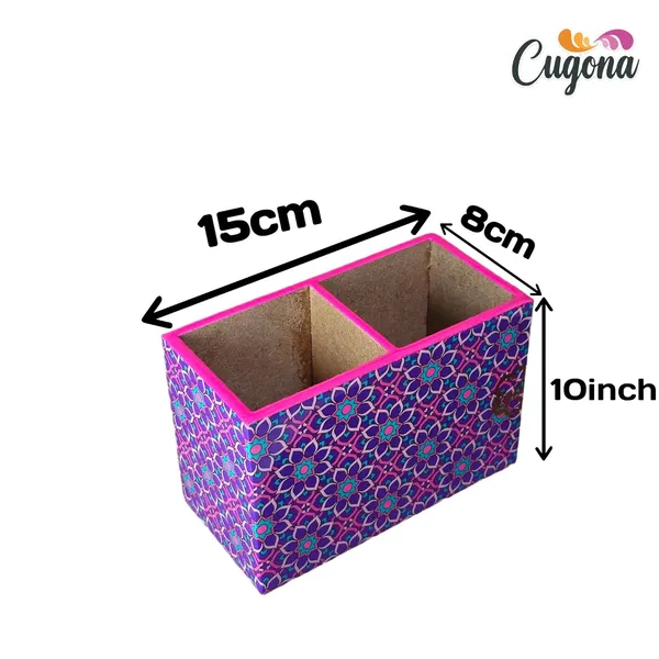 Wooden_Cutlery_Holder-_Multipurpose_Holder_2_Section_Engineered_Wood,_epoxy_resin_coated_Glossy_Finish_Spoon_Holder_-_pencil_holder_|_Rack_Stand_Organizer_Container_Storage_spoon_stand_(Pink)