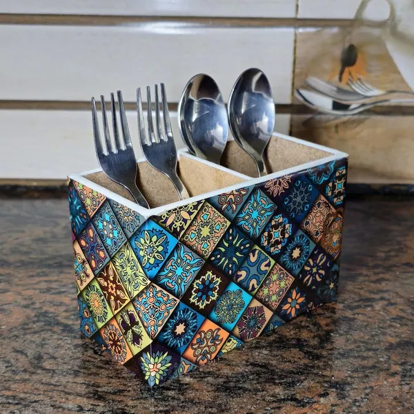 Wooden_Cutlery_Holder-_Multipurpose_Holder_2_Section_Engineered_Wood,_epoxy_resin_Spoon_Rack_|_Spoon_Stand_|_Utensils_Container_|_pen_Holder_Rack_Stand_Organizer_Container_Storage_For_Dining_Table