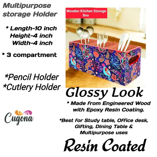 Wooden_Cutlery_Holder-_Multipurpose_Holder_3_comparment_Engineered_Wood,_epoxy_resin_coated_Glossy_Finish-_Spoon_Holder,_Pen_Stand_|_Wooden_Cutlery_Stand_for_Kitchen_(Red)