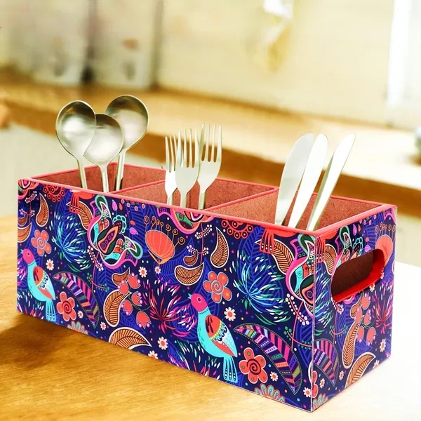 Wooden_Cutlery_Holder-_Multipurpose_Holder_3_comparment_Engineered_Wood,_epoxy_resin_coated_Glossy_Finish-_Spoon_Holder,_Pen_Stand_|_Wooden_Cutlery_Stand_for_Kitchen_(Red)
