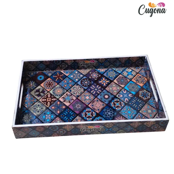 Wooden_Serving_Tray_with_Gold_Engraving_|_Set_of_3_|_Size_:_16_x_10_inch,_14_x_8_inch_&_12_x_6_inch_|_Enamel_Coated_Waterproof_|_Rectangular_|_Decorative_Trays_(greenmurrcun)