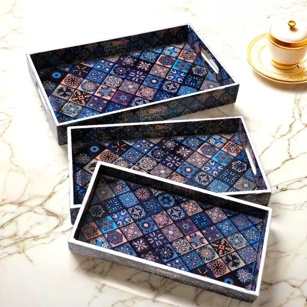 Wooden_Serving_Tray_with_Gold_Engraving_|_Set_of_3_|_Size_:_16_x_10_inch,_14_x_8_inch_&_12_x_6_inch_|_Enamel_Coated_Waterproof_|_Rectangular_|_Decorative_Trays_(greenmurrcun)