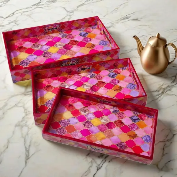 Wooden_Serving_Tray_with_Gold_Engraving_|_Set_of_3_|_Size_:_16_x_10_inch,_14_x_8_inch_&_12_x_6_inch_|_Enamel_Coated_Waterproof_|_Rectangular_|_Decorative_Trays_(orangemurrcun)