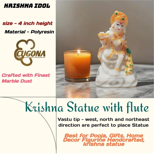 Krishna_Idol_for_Home_Pooja_-_3.5_Inch_Polyresin_Figurine_|_Lord_Krishna_murti_Idol_Marble_Statue_Idols_Gift_with_Flute_Bhagwan_Puja_Janmashtami_Krishna_Idol,_Krishna_with_Flute_murti