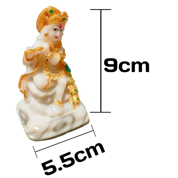 Krishna_Idol_for_Home_Pooja_-_3.5_Inch_Polyresin_Figurine_|_Lord_Krishna_murti_Idol_Marble_Statue_Idols_Gift_with_Flute_Bhagwan_Puja_Janmashtami_Krishna_Idol,_Krishna_with_Flute_murti