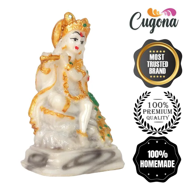 Krishna_Idol_for_Home_Pooja_-_3.5_Inch_Polyresin_Krishna_Figurine_Lord_Krishna_Marble_dust_Statue,_Kanha_ji_Murti_Playing_Flute_for_Temple_Pooja,Decor.