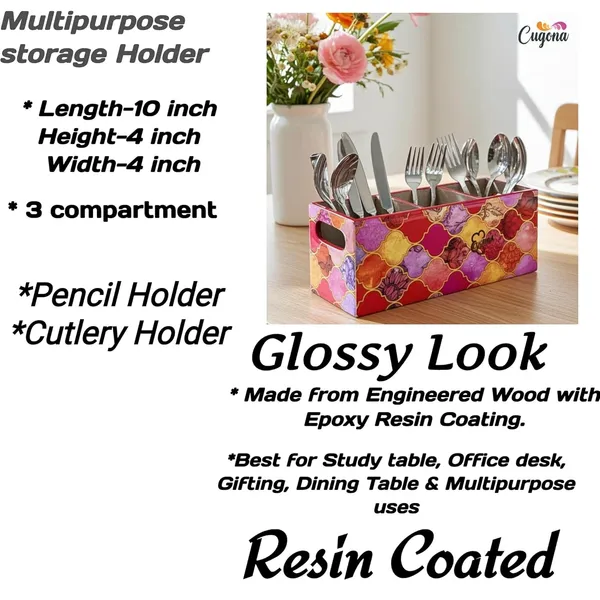 Wooden_Cutlery_Holder-_Multipurpose_Holder_3_comparment_Engineered_Wood,_epoxy_resin_coated_Glossy_Finish-_Cutlery_Holder_for_Kitchen_Spoon_and_Fork_Organizer_|_Utensil_Stand_for_dining_table