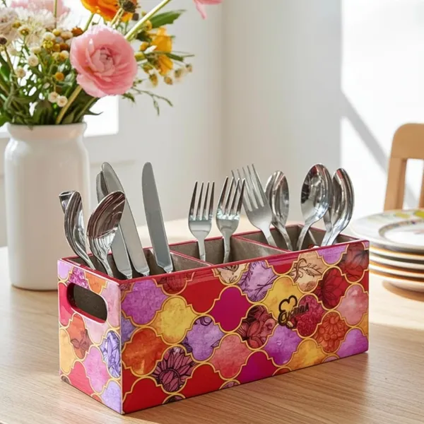 Wooden_Cutlery_Holder-_Multipurpose_Holder_3_comparment_Engineered_Wood,_epoxy_resin_coated_Glossy_Finish-_Cutlery_Holder_for_Kitchen_Spoon_and_Fork_Organizer_|_Utensil_Stand_for_dining_table