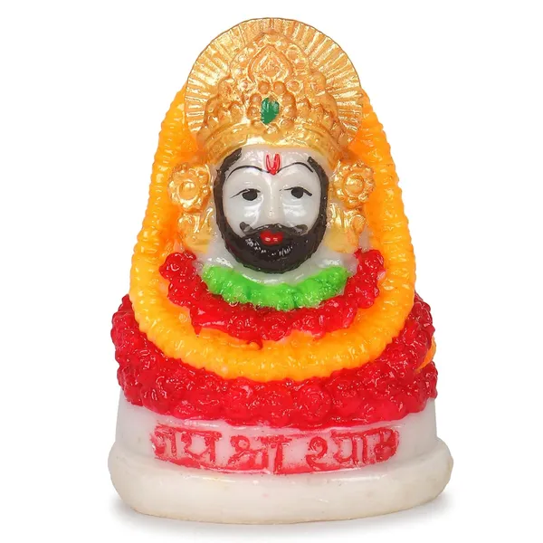 Khatu_Shyam_Ji_Murti-3INCH__Spiritual_Polyresin_Idol_for_Mandir,_Car_Dashboard_&_Home_Décor_|_Khatu_Baba_Statue_khatu_Shyam_Idol_khatu_Naresh_ki_murti_for_Home_Temple.