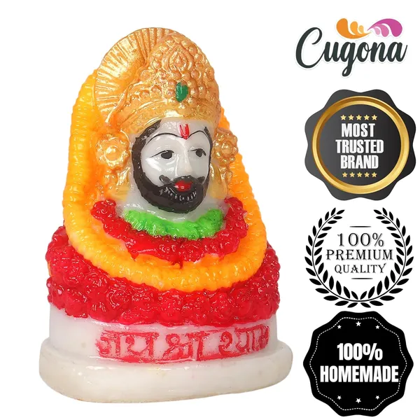 Khatu_Shyam_Ji_Murti-3INCH__Spiritual_Polyresin_Idol_for_Mandir,_Car_Dashboard_&_Home_Décor_|_Khatu_Baba_Statue_khatu_Shyam_Idol_khatu_Naresh_ki_murti_for_Home_Temple.