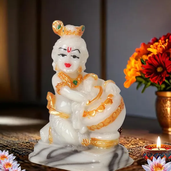 Krishna_Idol_for_Home_Pooja_-_3_Inch_Polyresin_Makhan_Chor_Figurine_|_Bal_Krishna_Murti_for_Home_Temple,_Pooja_Room_&_Décor_Baby_Krishna_Idol,_bal_Krishna_with_matki_murti