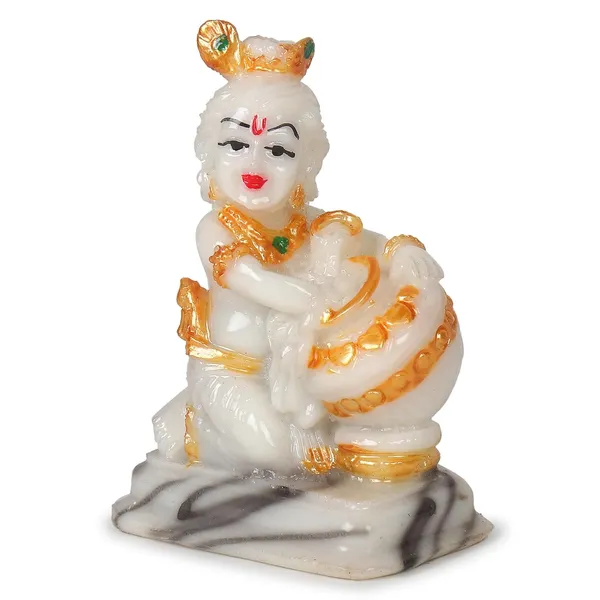 Krishna_Idol_for_Home_Pooja_-_3_Inch_Polyresin_Makhan_Chor_Figurine_|_Bal_Krishna_Murti_for_Home_Temple,_Pooja_Room_&_Décor_Baby_Krishna_Idol,_bal_Krishna_with_matki_murti