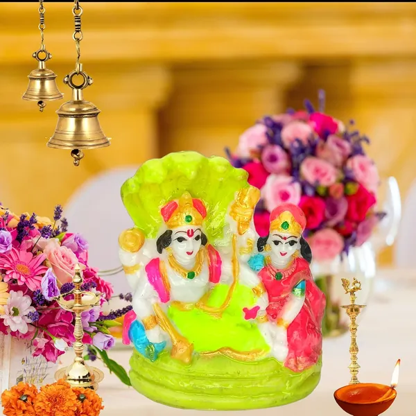 3inch-_Vishnu_laxmi_Idol_-Polyresin_Statue_|_Vastu_&_Decorative_|_Idol_for_Home,_Office,_and_Home_Decor_Vishnu_laxmi_murti_Sculpture_Marble._Vishnu_bagwan_laxmi_maa_murti