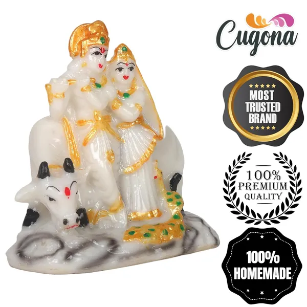 4inch-_Radha_Krishna_with_Cow_Murti_for_Home_Pooja_Multicolor_Figurine_for_Home_Décor,_Radha_Krishna_Idol_for_Gift-_Radha_Krishna_Statue_Marble_dust_Krishna_Statue_with_Cow