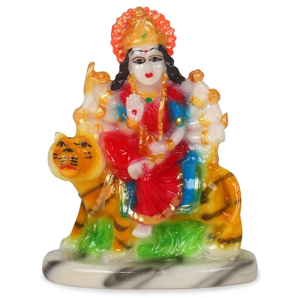 Durga_Maa_Murti_for_Home_Pooja__4_Inch_Marble_Dust_MATA_Idol_|_Durga_MATA_Murti_for_Home_Temple,_Car_Dashboard_&_Gifting_Durga_ji_ki_murti._sherawali_MATA_Statue.
