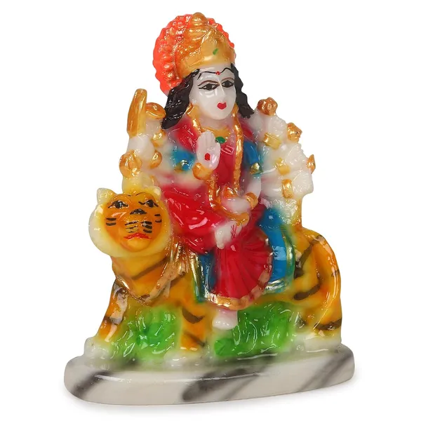 Durga_Maa_Murti_for_Home_Pooja__4_Inch_Marble_Dust_MATA_Idol_|_Durga_MATA_Murti_for_Home_Temple,_Car_Dashboard_&_Gifting_Durga_ji_ki_murti._sherawali_MATA_Statue.