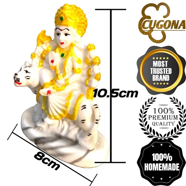 Resin_Maa_Durga_Sherawali_Murti_Statue_Sculpture_Idol_Pooja__4_Inch_Marble_Dust_Durga_Idol_|_Sherawali_MATA_Murti_for_Home_Temple,_Car_Dashboard_&_Gifting_Durga_ji_ki_murti._Durga_Statue.