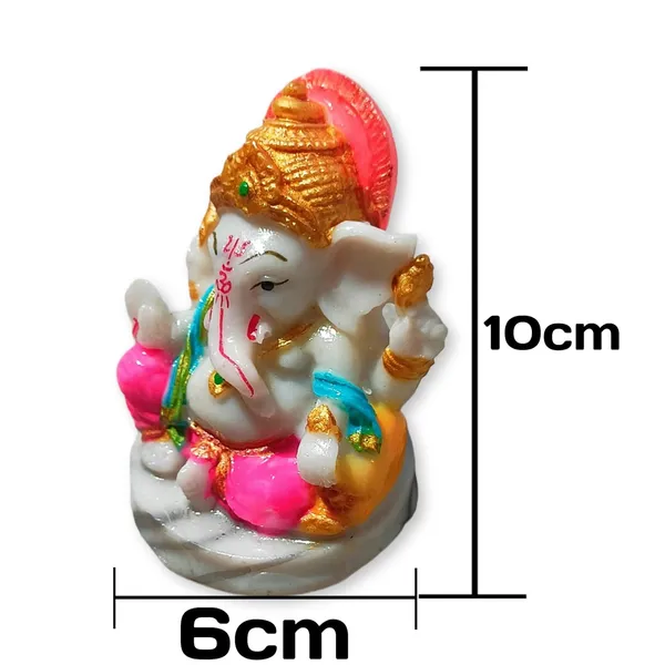 Ganesh_Idol_for_Home_Decor_4-inch_Polyresin_Ganesha_Murti_for_Pooja,_Ganesh_Idol_Marble_dust__Ganpati_Statue,_Ganesh_Ji_murti_for_Good_Fortune_Ganesha_Murti