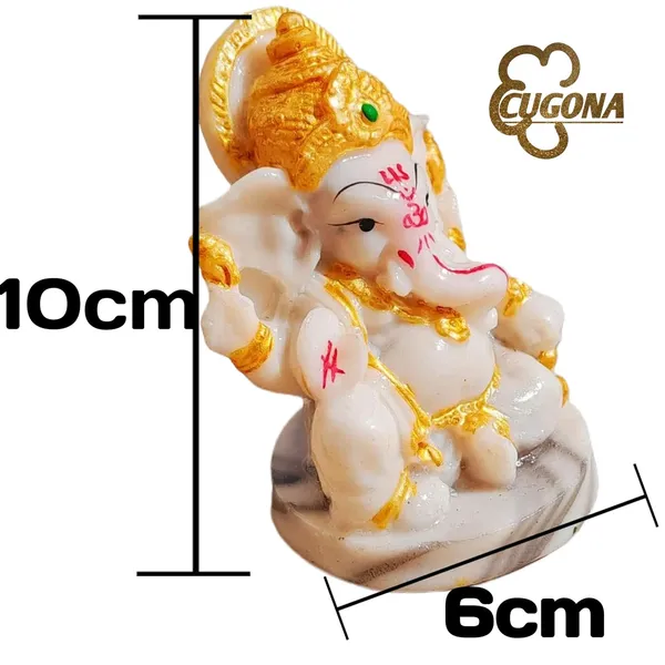 Ganesh_Idol_for_Home_4-inch_Polyresin_Ganesha_Murti_for_Pooja,_Ganesh_Idol_Marble_dust__White_&_Golden_Ganpati_Statue,_Ganesh_Ji_murti_for_Good_Fortune_Ganesha_murti.