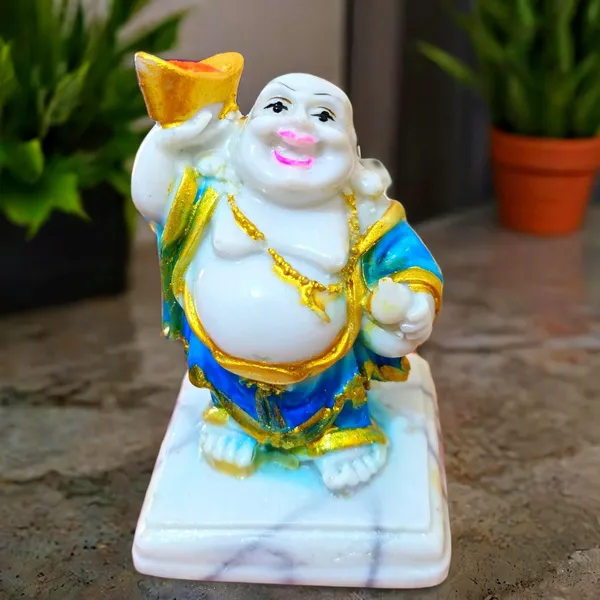 Laughing_Buddha_Statue_4inch_Laughing_Buddha_Standing_with_Gold_Ingot__Buddha_for_Good_Luck,_Money,_and_Home_Décor_aughing_Buddha_for_Gift_(greenrighthaandingot)
