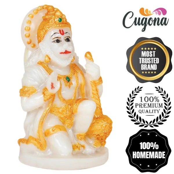 Hanuman_Idol_for_Home_Pooja_-_Marble_DUST|_Blessing_with_Gada_|_4Inch_Hanuman_Ji_Murti_for_Home,_Temple_&_Car_Decor_|_Bajrangbali_Sankat_Mochan_Statue_Hanuman_murti
