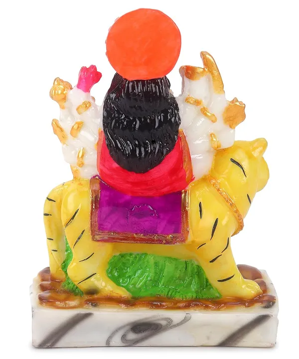 Durga_MATA_murti_Idol_for_Pooja_Room,_Goddess_Durga_Idol_5.5_Inch_Polyresin_vaishno_MATA_Statue_for_Home_Pooja_Decor_duga_Idol_Marble_dust_sherawali_murti_Durga_Statue